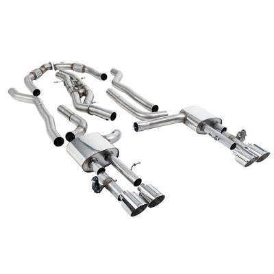 Milltek Cat Back Exhaust Audi S8 D5 4.0 TFSi V8 Saloon / Sedan Long Wheel Base (Non OPF/GPF US/ROW Models) 20-25-Exhaust System-carbonizeduk