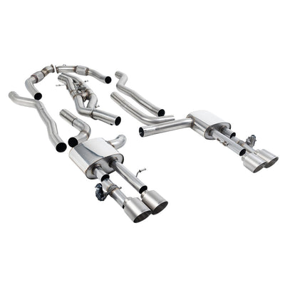 Milltek Cat Back Exhaust Audi S8 D5 4.0 TFSi V8 Saloon / Sedan Long Wheel Base (Non OPF/GPF US/ROW Models) 20-25-Exhaust System-carbonizeduk