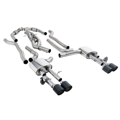 Milltek Cat Back Exhaust Audi S8 D5 4.0 TFSi V8 Saloon / Sedan Long Wheel Base (Non OPF/GPF US/ROW Models) 20-25-Exhaust System-carbonizeduk