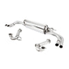 Milltek Cat Back Exhaust Audi R8 V10 5.2 FSI Quattro Coupe and Spyder (excludes V10 Plus models) 09-12-Exhaust System-carbonizeduk