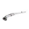 Milltek Large-bore Downpipe and De-cat Exhaust Audi A3 1.8T 2WD 3 and 5-Door 96-04-Manifolds, Decats & Sports Cats-carbonizeduk