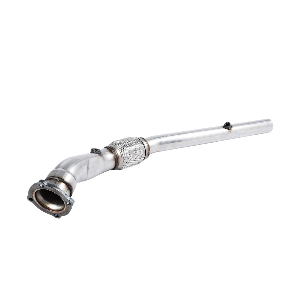Milltek Large-bore Downpipe and De-cat Exhaust Audi A3 1.8T 2WD 3 and 5-Door 96-04-Manifolds, Decats & Sports Cats-carbonizeduk