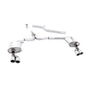 Milltek Cat Back Exhaust Audi A4 2.0 TDi B8 140PS / 177PS 2WD Saloon and Avant (S-Line models only) 09-11-Exhaust System-carbonizeduk