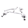 Milltek Cat Back Exhaust Audi A4 2.0 TFSi S-Line B8 (2WD and Quattro Tiptronic-only) Saloon and Avant 08-11-Exhaust System-carbonizeduk
