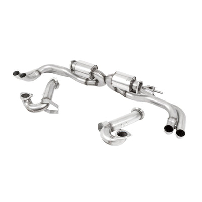 Milltek Cat Back Exhaust Audi R8 V10 5.2 FSI Quattro Coupe and Spyder (excludes V10 Plus models) 09-12-Exhaust System-carbonizeduk