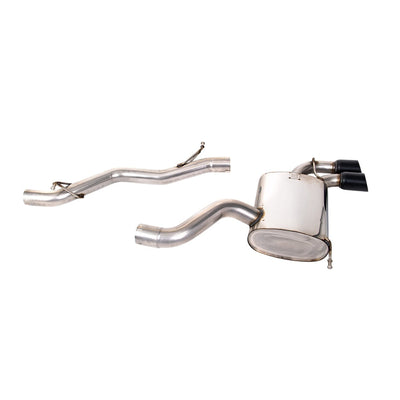 Milltek Cat Back Exhaust Audi S3 2.0 T Quattro 3-Door 8P 06-12-Exhaust System-carbonizeduk