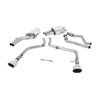 Milltek Cat Back Exhaust Audi S5 3.0 TFSi B8 Coupe and Cabriolet (S-Tronic) 09-11-Exhaust System-carbonizeduk