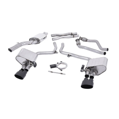 Milltek Cat Back Exhaust Audi S5 3.0 TFSi B8 Sportback 10-11-Exhaust System-carbonizeduk