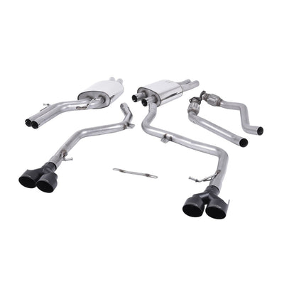 Milltek Cat Back Exhaust Audi S5 3.0 TFSi B8.5 Coupe and Cabriolet 11-16-Exhaust System-carbonizeduk