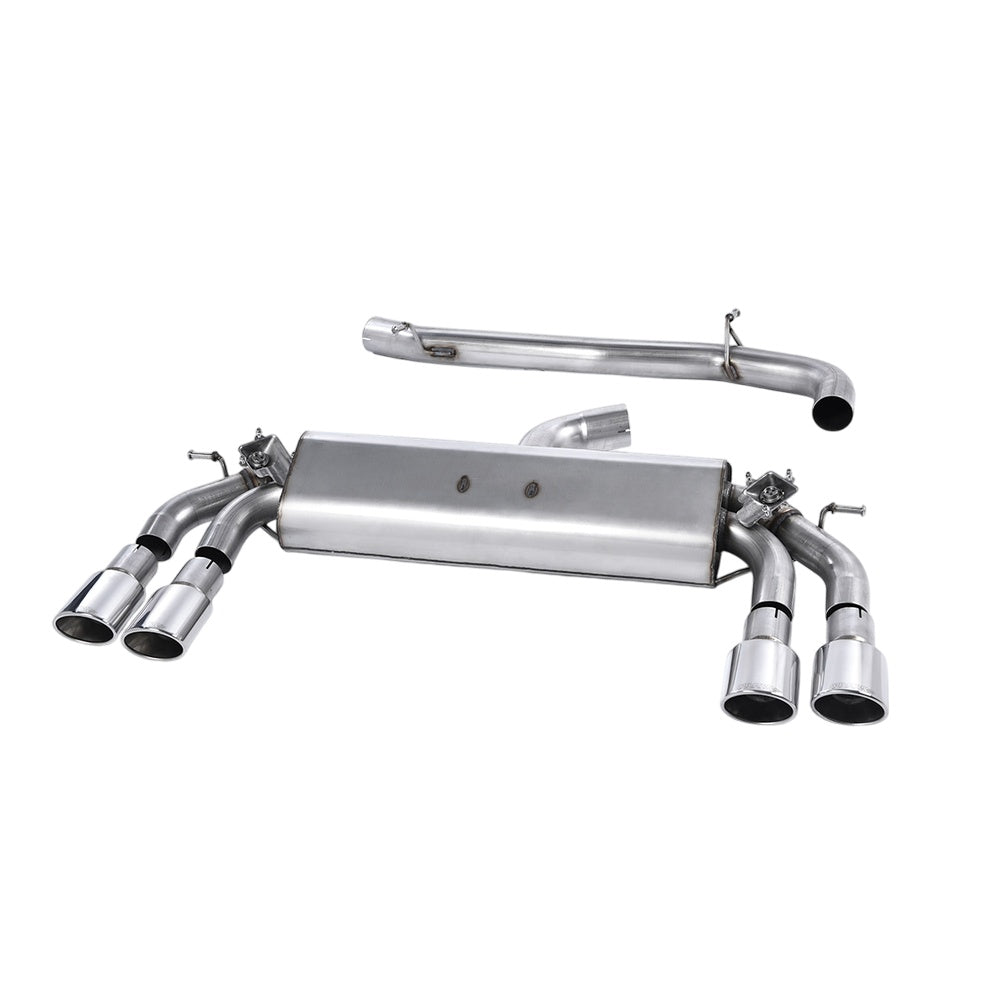 Milltek Cat Back Exhaust Audi S3 2.0 TFSi Quattro Sportback 8V/8V.2 (Non-GPF Equipped Models Only) 13-18-Exhaust System-carbonizeduk