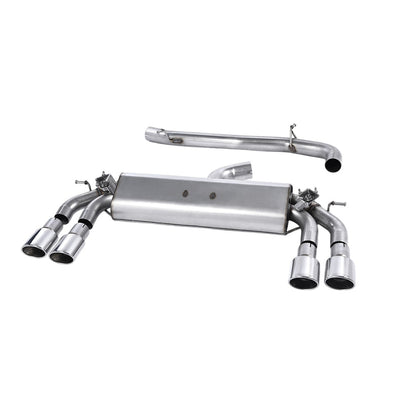 Milltek Cat Back Exhaust Audi S3 2.0 TFSi Quattro Sportback 8V/8V.2 (Non-GPF Equipped Models Only) 13-18-Exhaust System-carbonizeduk
