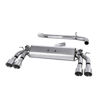 Milltek Cat Back Exhaust Audi S3 2.0 TFSi Quattro Sportback 8V.2 (GPF Equipped Models Only) 19-20-Exhaust System-carbonizeduk