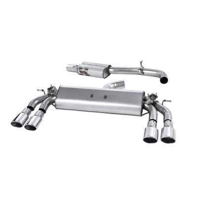 Milltek Cat Back Exhaust Audi S3 2.0 TFSi Quattro Sportback 8V/8V.2 (Non-GPF Equipped Models Only) 13-18-Exhaust System-carbonizeduk