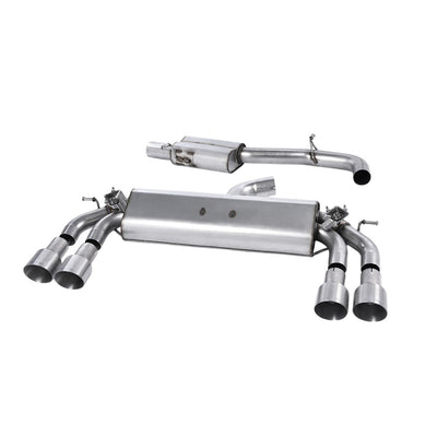 Milltek Cat Back Exhaust Audi S3 2.0 TFSi Quattro Sportback 8V/8V.2 (Non-GPF Equipped Models Only) 13-18-Exhaust System-carbonizeduk
