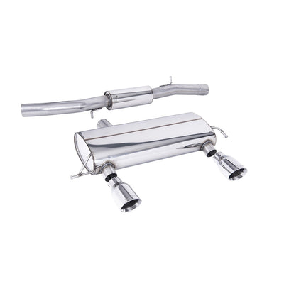 Milltek Cat Back Exhaust Audi TT 180 / 225 Quattro Coupe and Roadster 98-06-Exhaust System-carbonizeduk