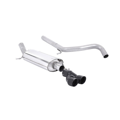 Milltek Cat Back Exhaust Audi A1 1.4 TFSi S-Line 122PS 10-15-Exhaust System-carbonizeduk