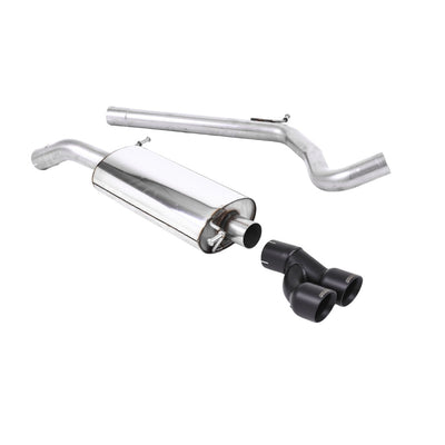 Milltek Cat Back Exhaust Audi A1 1.4 TFSi S-Line 185PS S-Tronic 10-15-Exhaust System-carbonizeduk