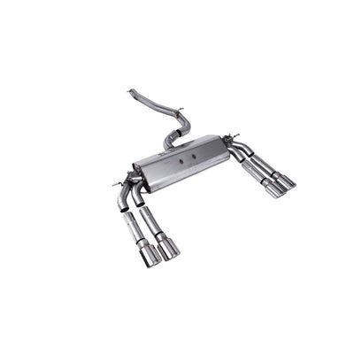 Milltek Cat Back Exhaust Audi S3 2.0 TFSi Quattro Saloon and Cabrio 8V.2 (GPF Equipped Models Only) 19-20-Exhaust System-carbonizeduk