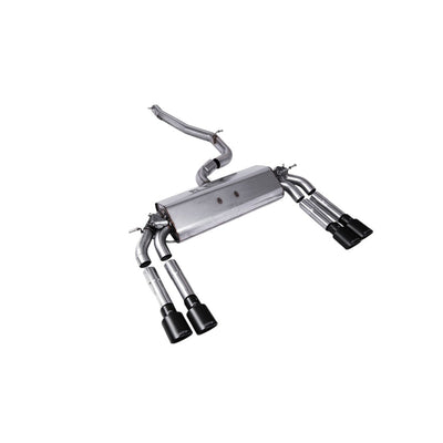 Milltek Cat Back Exhaust Audi S3 2.0 TFSi Quattro Saloon and Cabrio 8V/8V.2 (Non-GPF Equipped Models Only) 13-18-Exhaust System-carbonizeduk