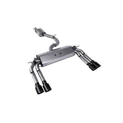 Milltek Cat Back Exhaust Audi S3 2.0 TFSi Quattro Saloon and Cabrio 8V/8V.2 (Non-GPF Equipped Models Only) 13-18-Exhaust System-carbonizeduk