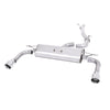 Milltek Cat Back Exhaust Audi A3 2.0 TFSi Quattro Sedan 8V (US-only) 14-20-Exhaust System-carbonizeduk