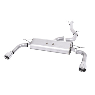 Milltek Cat Back Exhaust Audi A3 2.0 TFSi Quattro Sedan 8V (US-only) 14-20-Exhaust System-carbonizeduk