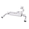 Milltek Cat Back Exhaust Audi A3 2.0 TFSi Quattro Sedan 8V (US-only) 14-20-Exhaust System-carbonizeduk