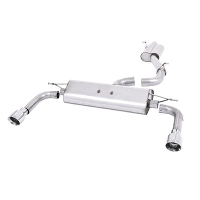 Milltek Cat Back Exhaust Audi A3 2.0 TFSi Quattro Sedan 8V (US-only) 14-20-Exhaust System-carbonizeduk