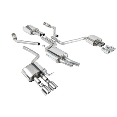 Milltek Cat Back Exhaust Audi SQ5 3.0 TFSi Supercharged 13-16-Exhaust System-carbonizeduk