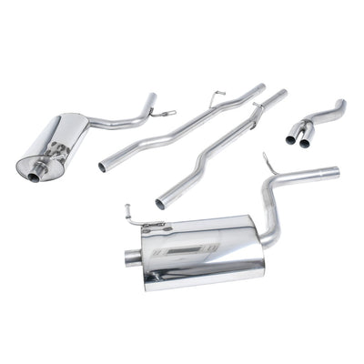 Milltek Cat Back Exhaust Audi A4 2.0 TFSi B7 Quattro and DTM 05-08-Exhaust System-carbonizeduk