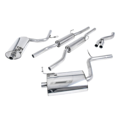 Milltek Cat Back Exhaust Audi A4 2.0 TFSi B7 Quattro and DTM 05-08-Exhaust System-carbonizeduk