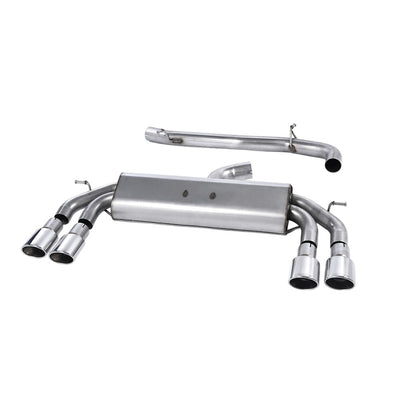 Milltek Cat Back Exhaust Audi S3 2.0 TFSi Quattro Sportback 8V/8V.2 (Non-GPF Equipped Models Only) 13-18-Exhaust System-carbonizeduk