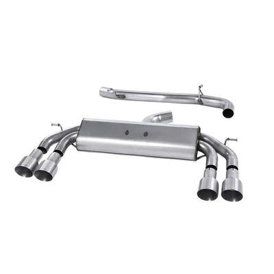 Milltek Cat Back Exhaust Audi S3 2.0 TFSi Quattro Sportback 8V/8V.2 (Non-GPF Equipped Models Only) 13-18-Exhaust System-carbonizeduk
