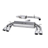Milltek Cat Back Exhaust Audi S3 2.0 TFSi Quattro Sportback 8V/8V.2 (Non-GPF Equipped Models Only) 13-18-Exhaust System-carbonizeduk