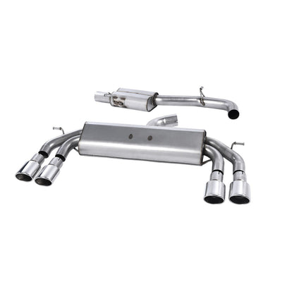 Milltek Cat Back Exhaust Audi S3 2.0 TFSi Quattro Sportback 8V/8V.2 (Non-GPF Equipped Models Only) 13-18-Exhaust System-carbonizeduk