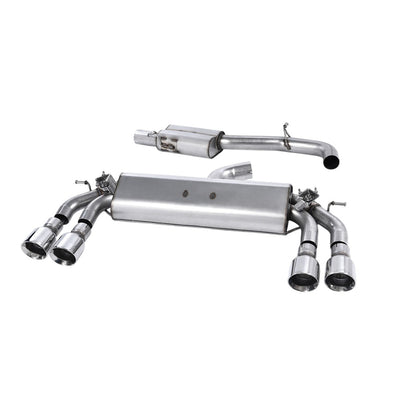 Milltek Cat Back Exhaust Audi S3 2.0 TFSi Quattro Sportback 8V/8V.2 (Non-GPF Equipped Models Only) 13-18-Exhaust System-carbonizeduk