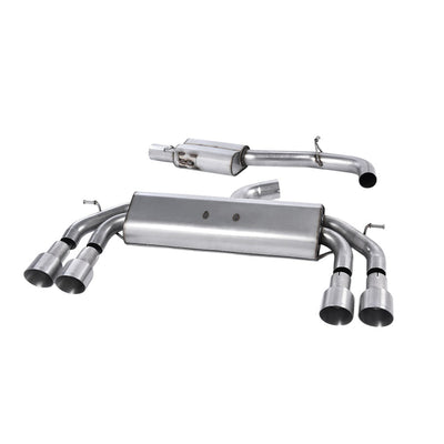 Milltek Cat Back Exhaust Audi S3 2.0 TFSi Quattro Sportback 8V/8V.2 (Non-GPF Equipped Models Only) 13-18-Exhaust System-carbonizeduk