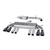 Milltek Cat Back Exhaust Audi S3 2.0 TFSi Quattro Saloon and Cabrio 8V/8V.2 (Non-GPF Equipped Models Only) 13-18-Exhaust System-carbonizeduk
