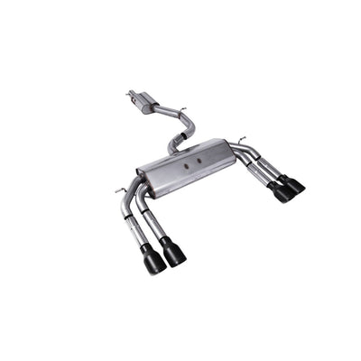 Milltek Cat Back Exhaust Audi S3 2.0 TFSi Quattro Saloon and Cabrio 8V/8V.2 (Non-GPF Equipped Models Only) 13-18-Exhaust System-carbonizeduk