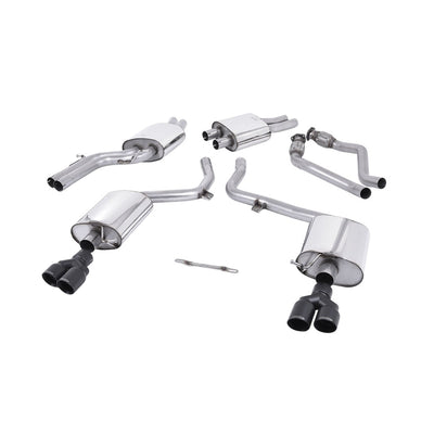 Milltek Cat Back Exhaust Audi S5 3.0 TFSi B8 Sportback 10-11-Exhaust System-carbonizeduk