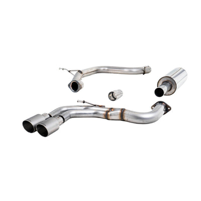 Milltek Cat Back Exhaust Audi A3 2.0 TDI 184PS MQB 2WD (3-Door and Sportback Models) 13-20-Exhaust System-carbonizeduk
