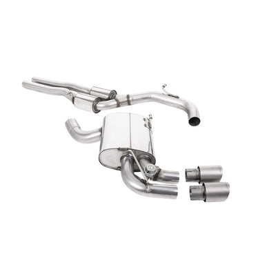 Milltek Cat Back Exhaust Audi RS3 Sportback S-Tronic (8P) 11-12-Exhaust System-carbonizeduk
