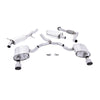 Milltek Cat Back Exhaust Audi A4 2.0 TFSi B9 Quattro Saloon and Avant (Non OPF/GPF Models inc Mild Hybrid and Without Brace Bars) 16-25-Exhaust System-carbonizeduk