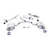 Milltek Cat Back Exhaust Audi A4 2.0 TFSi B9 Quattro Saloon and Avant (Non OPF/GPF Models inc Mild Hybrid and Without Brace Bars) 16-25-Exhaust System-carbonizeduk