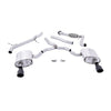 Milltek Cat Back Exhaust Audi A4 2.0 TFSi B9 Quattro Saloon and Avant (Non OPF/GPF Models inc Mild Hybrid and Without Brace Bars) 16-25-Exhaust System-carbonizeduk