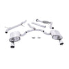 Milltek Cat Back Exhaust Audi A4 2.0 TFSi B9 Quattro Saloon and Avant (Non OPF/GPF Models inc Mild Hybrid and Without Brace Bars) 16-25-Exhaust System-carbonizeduk
