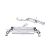 Milltek Cat Back Exhaust Audi TT Mk3 TTRS 2.5TFSi Quattro (OPF/GPF Models) 19-25-Exhaust System-carbonizeduk