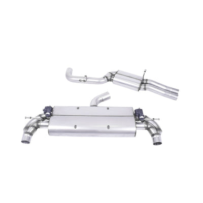 Milltek Cat Back Exhaust Audi TT Mk3 TTRS 2.5TFSi Quattro (OPF/GPF Models) 19-25-Exhaust System-carbonizeduk