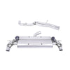 Milltek Cat Back Exhaust Audi TT Mk3 TTRS 2.5TFSi Quattro (OPF/GPF Models) 19-25-Exhaust System-carbonizeduk