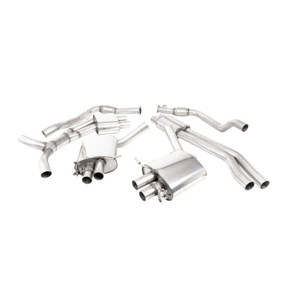 Milltek Cat Back Exhaust Audi RS5 B9 2.9 V6 Turbo Coupe (Non OPF/GPF Models) 17-19-Exhaust System-carbonizeduk